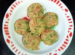 Foto resep Bakwan mie daun kelor (tanpa minyak)