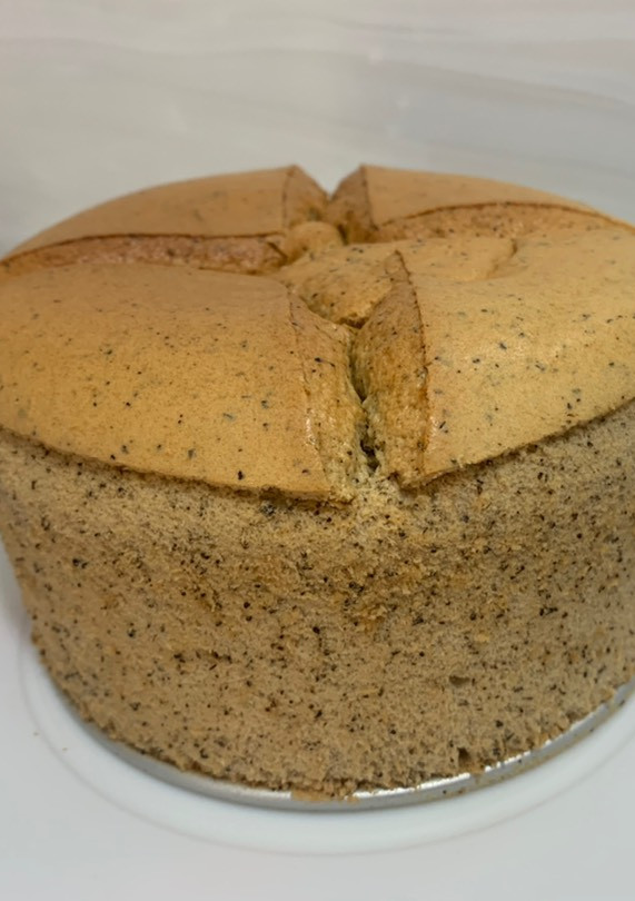 伯爵茶戚風蛋糕 的食譜成品照片
