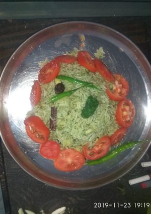 A picture of Chutney pulao.