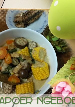 Foto resep Sayur Lodeh Santan Tempe
