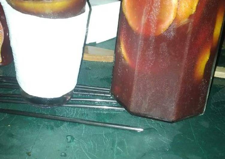 Sangría de naranja