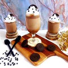 A picture of ઓરીયો કોલ્ડ કોફી (Oreo Cold Coffee recipe in Gujarati).