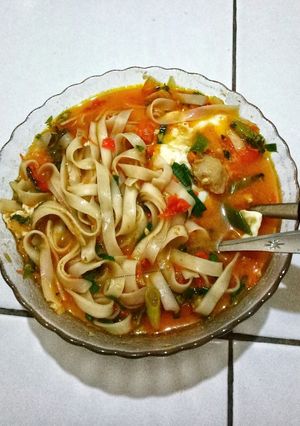 Foto resep Kwetiau Kuah Pedas