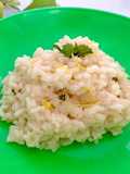 Risotto al Bergamotto con Semi di Basilico