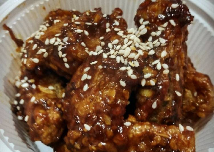 Resep Ayam goreng pedas ala korea yang Sempurna