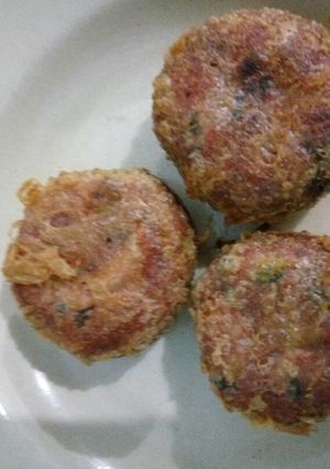 Foto resep Perkedel sosis yummy