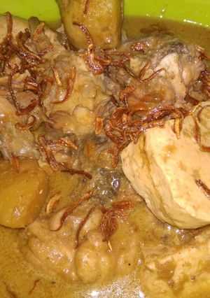 Foto resep Ayam kecap + tahu + kentang sederhana
