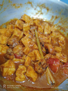 Foto resep Udang dan Tahu bumbu balado kecap