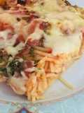 Spaghetti Pizza