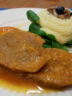 Una foto de Lengua estofada al aroma de Pedro Ximénez!!!