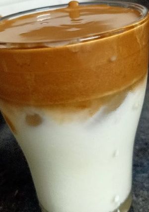 A picture of Dalgona coffee (Summer special).