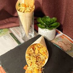 A picture of Chatpati Chowpatty Bhel.