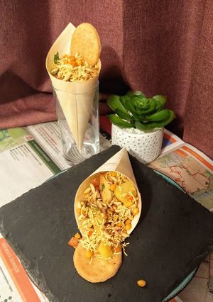 A picture of Chatpati Chowpatty Bhel.