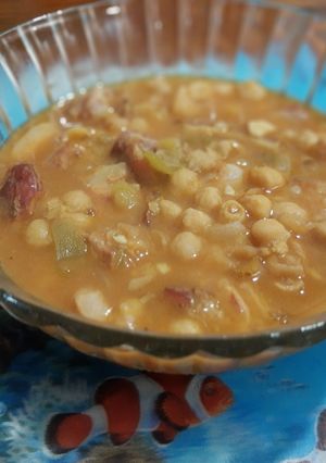 Una foto de Potaje de garbanzos