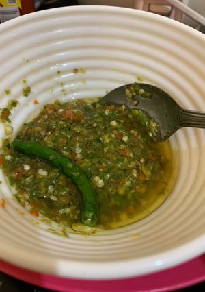 Foto resep Sambel korek cabe ijo