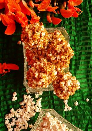 A picture of Sorghum balls.
