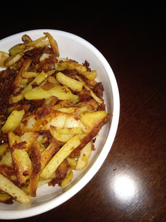 Una foto de Papas fritas al horno