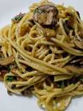 Mushroom carbonara