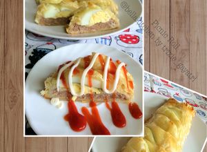 Resep beef picnic roll roti rumahan enak dan mudah - Cookpad