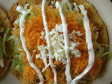 Tostadas de frijol