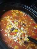 Tori's Crockpot Enchilada Soup