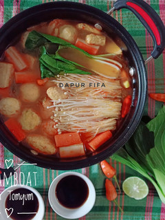 Foto resep Steamboat Kuah Tomyum