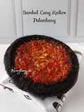 Sambal Cung Kediro Palembang