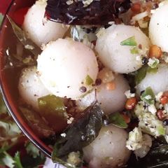 A picture of Rice Flour dumplings.