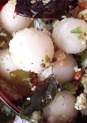 A picture of Rice Flour dumplings.