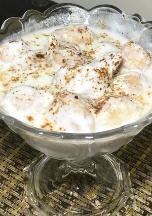 A picture of Besan kay Dahi Baray.
