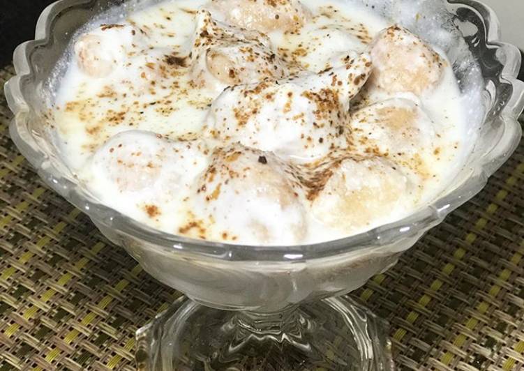 Recipe of Homemade Besan kay Dahi Baray