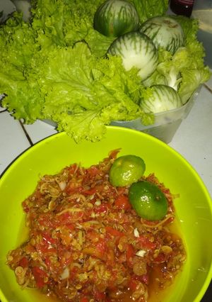 Foto resep Sambel Bunga Kecombrang atau Honje