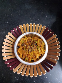 * உருளை, ப.பட்டாணி, கார பொரியல்*(peas potato poriyal recipe in tamil) செய்முறை முக்கிய புகைப்படம்