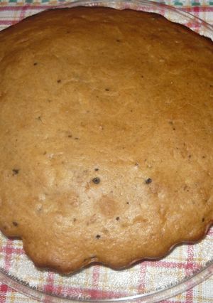 Una foto de Torta de Zanahorias, Licuada