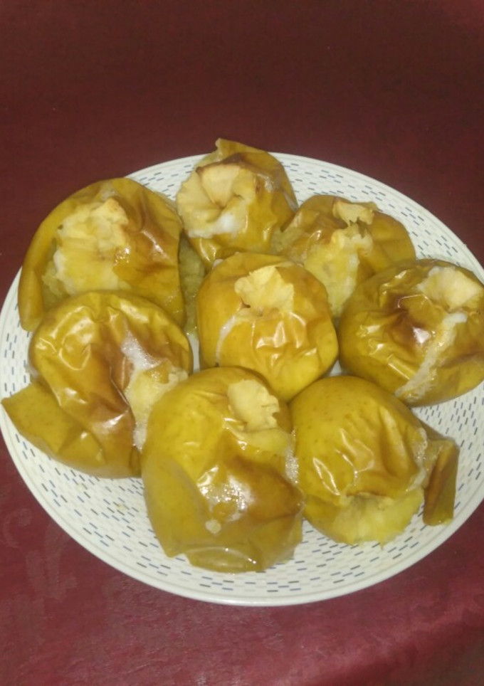 Una foto de Manzanas asadas
