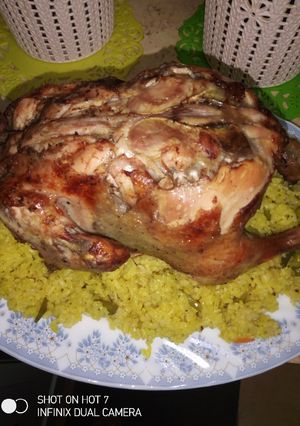 صورة لوصفة دجاج مشوي