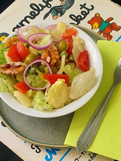 Laktózmentes saláta recept fotója
