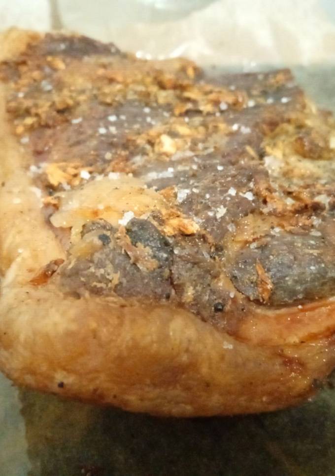 Запечена підчеревина😋