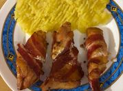 Kép erről: bacon csirkemell sütőben