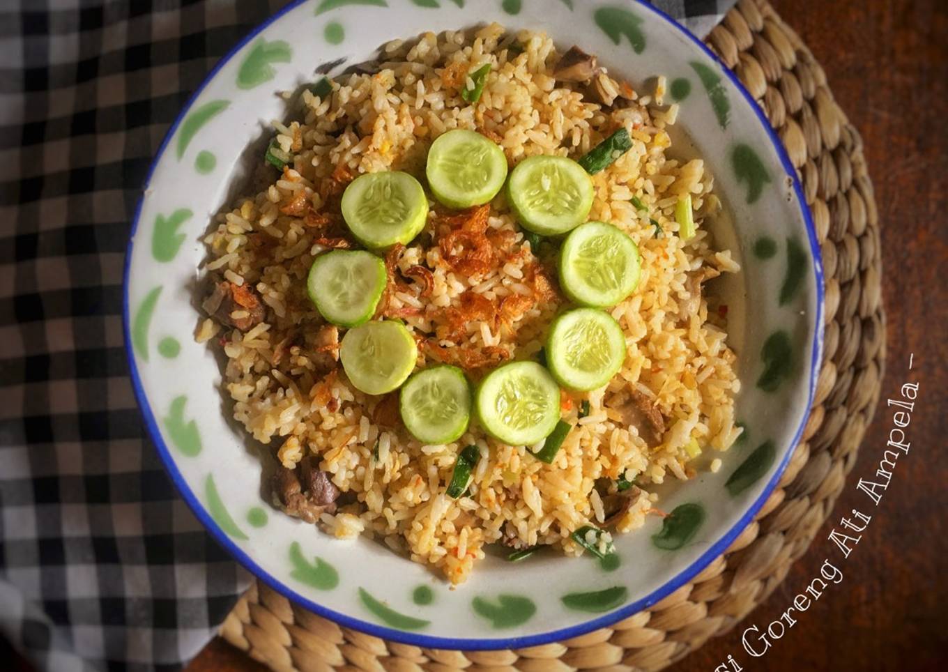 Nasi goreng ati ampela