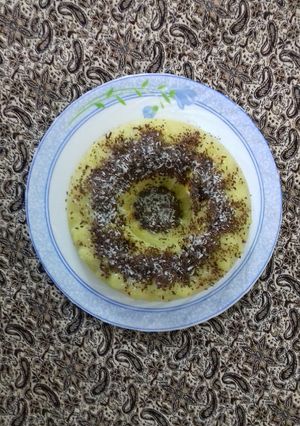 عکسی از دستور ماقوت زعفران و وانیل