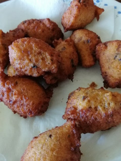 Una foto de Buñuelos de calamares con setas