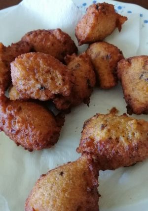 Una foto de Buñuelos de calamares con setas