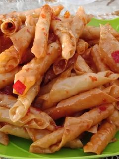 Foto resep Kacang sembunyi pedas manis