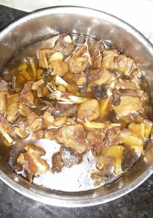 صورة لوصفة خليع العيد بالقديد