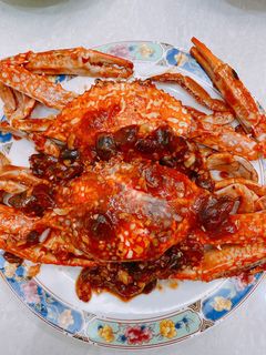 Hình của món (Sốt) Sốt me - ghẹ rang me.
