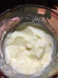 Crema tipo pastelera apta para bebé BLW (+1a)