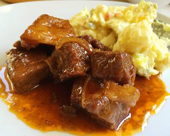 Popular Recipe BBQ Sauce Braised Pork Shoulder Very Delicious