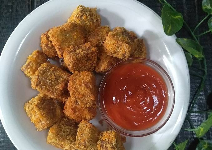 Tempe dadu goreng krispi