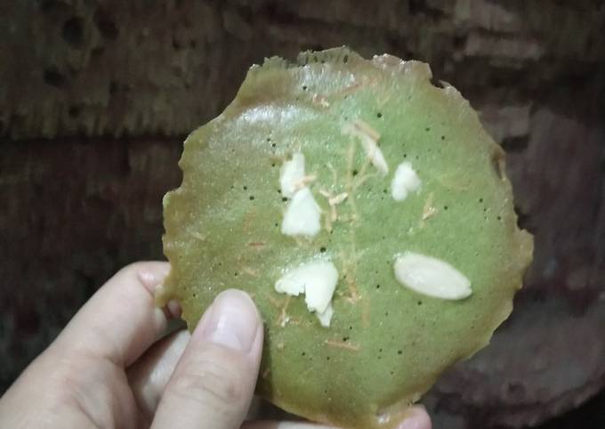 Wajib coba! Bagaimana cara membuat Green tea almond tuile yang menggugah selera